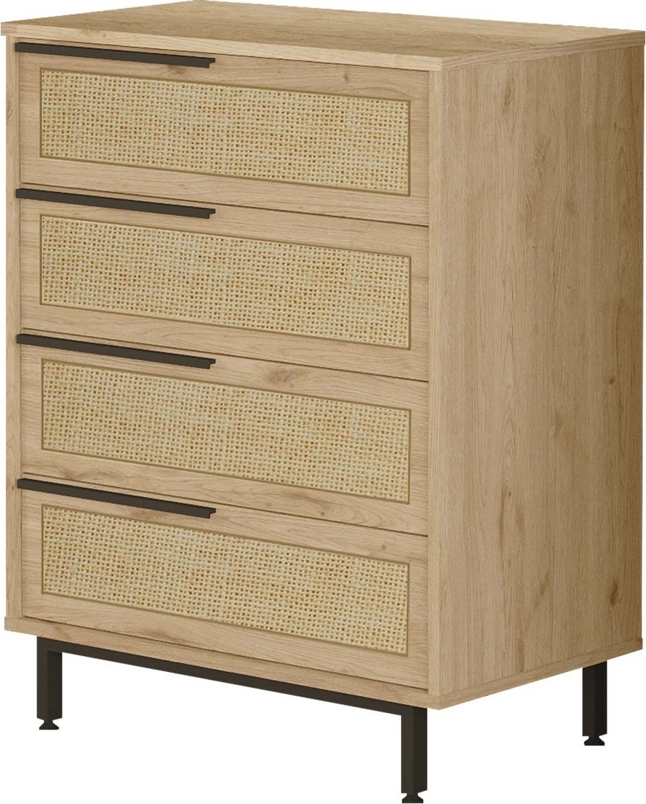 Komodë Skye Decor, On17-Su, ngjyrë arrë dhe lis