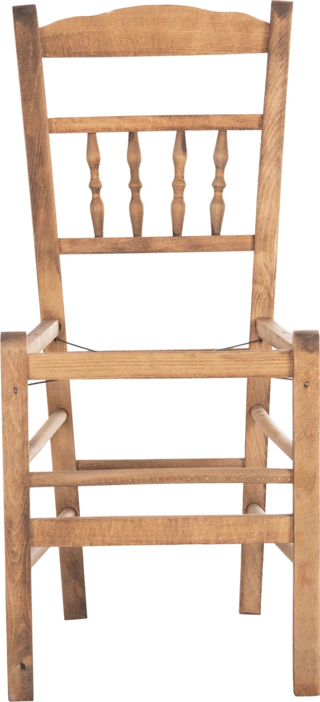 Karrige CHOSEN FH8466.01 dru ahu ngjyrë arre 40.5x40.5x87H cm. Vetëm korniza