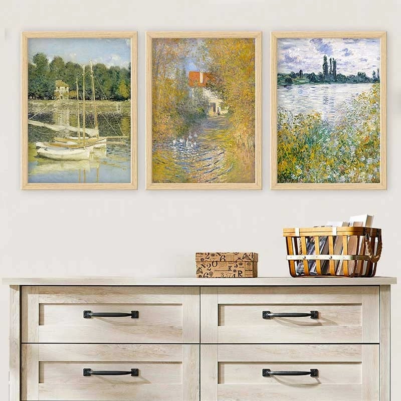 Pikturë dekorative me kornizë (3 pjesë), Wallity, 3NTC_UN2680258_5575