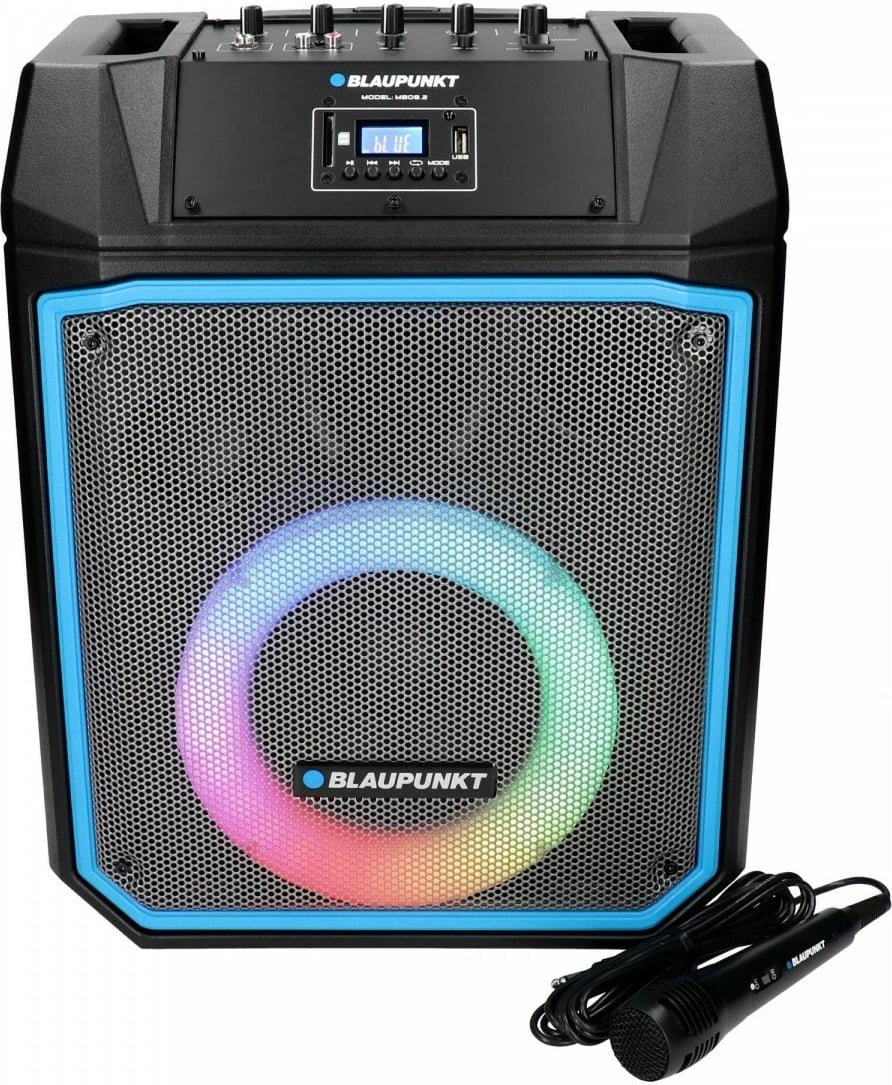 Sistem audio Blaupunkt MB08.2 me Bluetooth, Karaoke, LED, 600W, i zi, me mikrofon