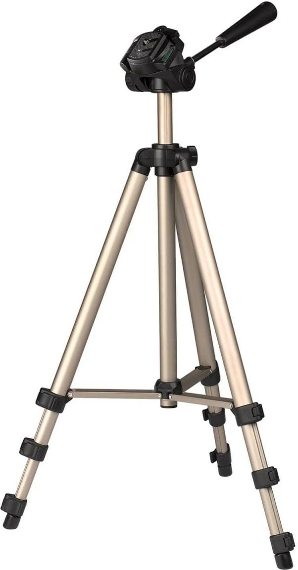 Trekëmbësh Hama Star 75, alumini, 125 cm, me kuti