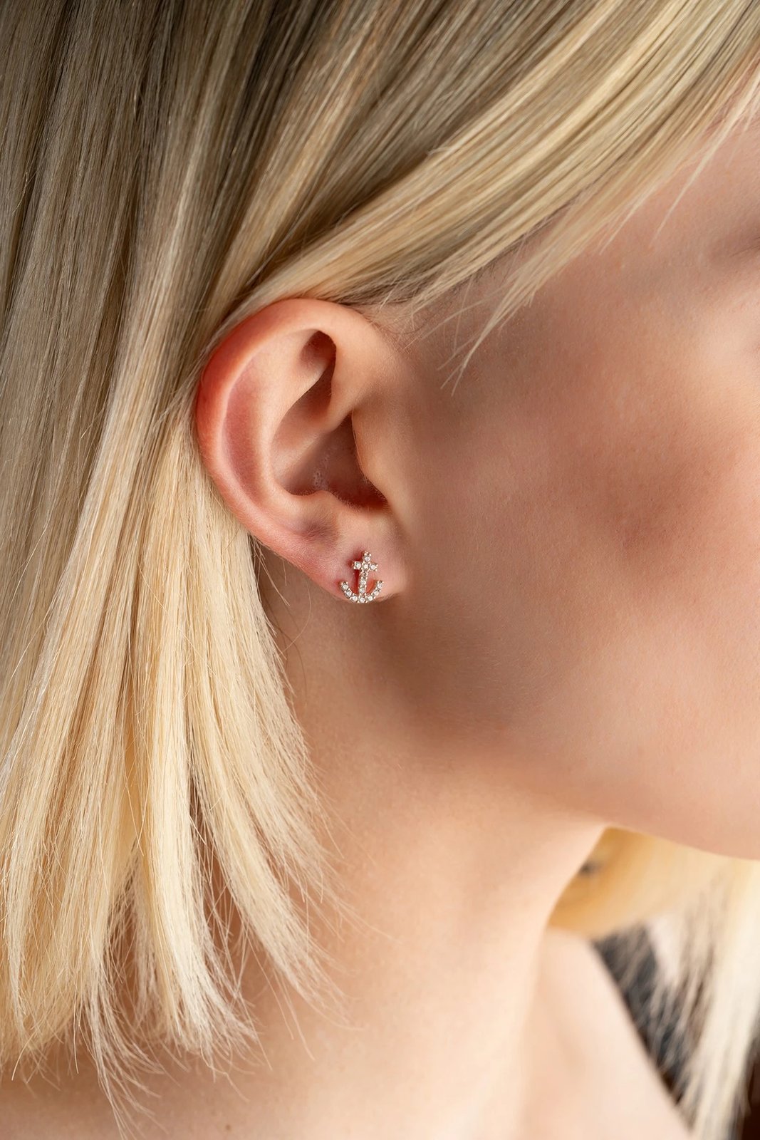 Vathë argjendi Jumeon, rozë gold & të bardhë, NRZ998323