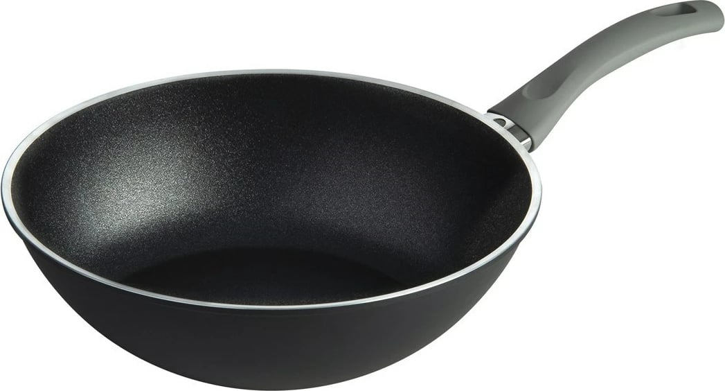 Wok Ballarini Lazise 28 cm për induksion, i zi