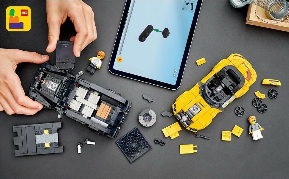 Set ndërtimi LEGO Mercedes-AMG G 63 & SL 63, 808 pjesë, shumëngjyrësh Set ndërtimi LEGO Mercedes-AMG G 63 & SL 63, 808 pjesë, shumëngjyrësh