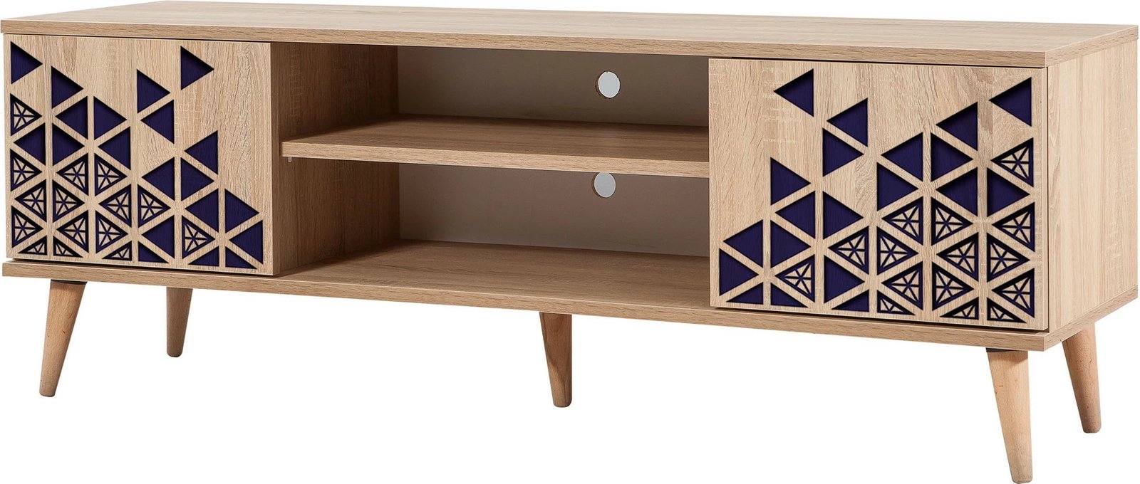 Komodë TV Skye Decor, ngjyrë lisi Sonoma, Truva-123