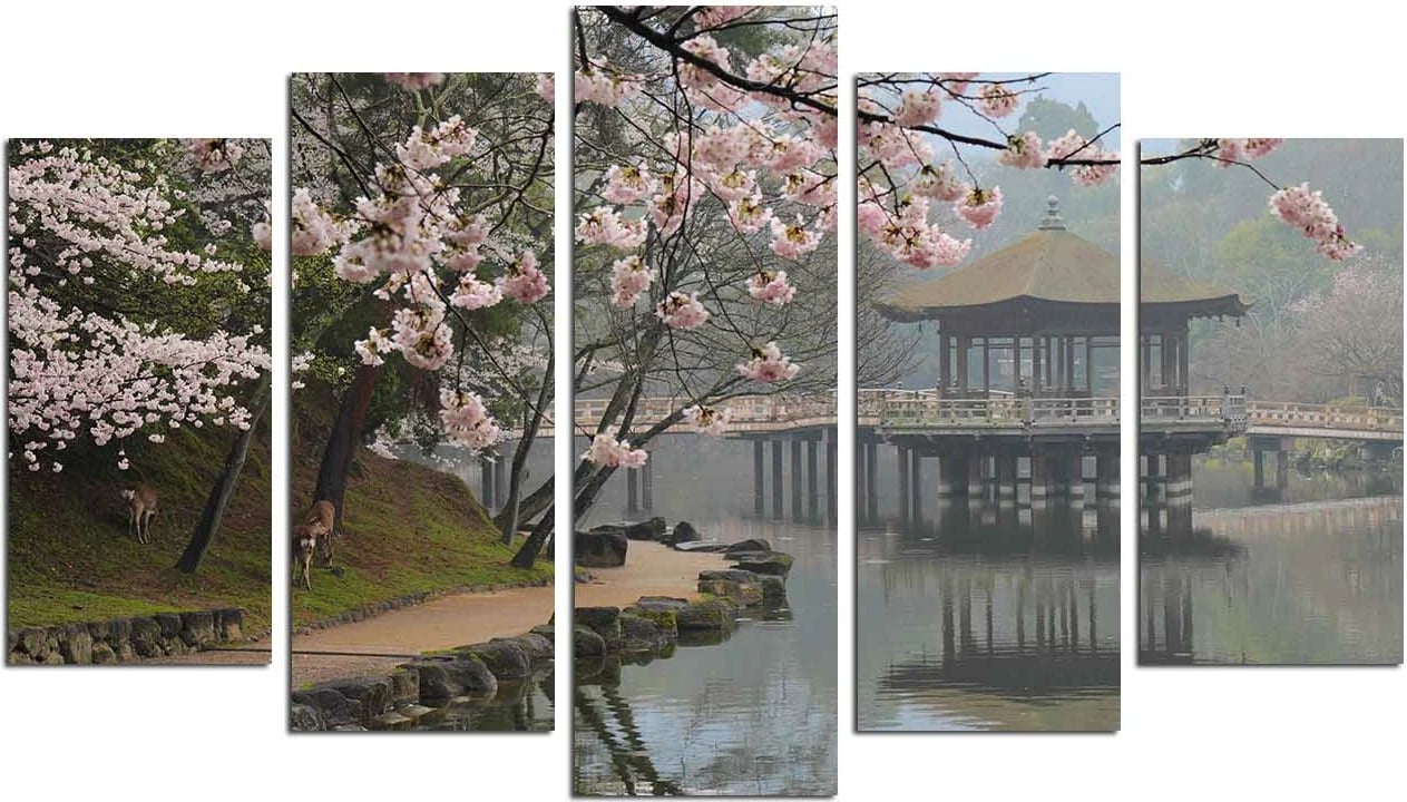 Pikturë dekorative MDF, 5 pjesë, Wallity, 5DMDF-34