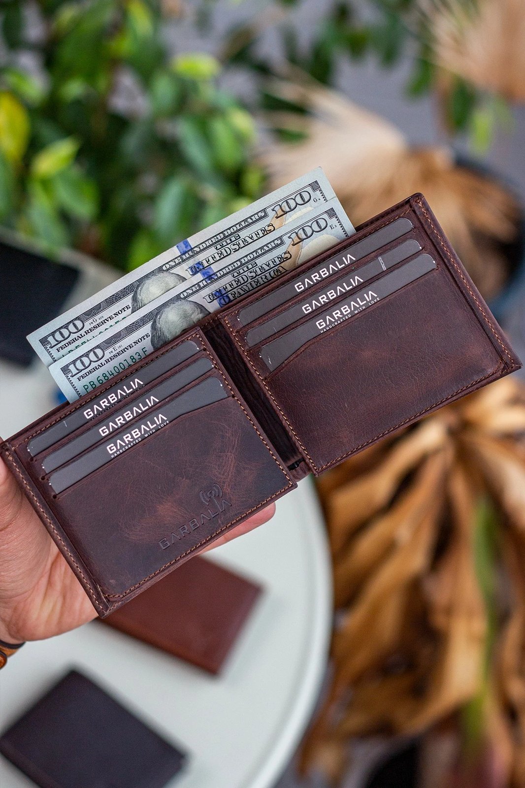 Mbajtës kartelash Zoozie Bags, Porto, ngjyrë kafe