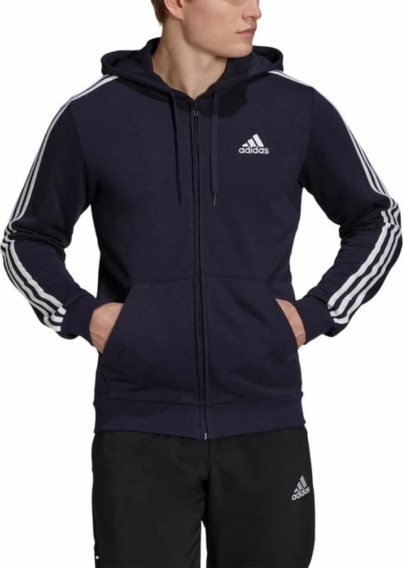 Duks me kapuç adidas për meshkuj, blu marin