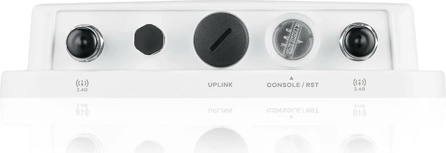 Pikë aksesi Wi‑Fi 6 e jashtme, Zyxel WAX655E (WAX655E-EU0101F), 4x4 AX5400 dual-band, port 2.5GbE PoE, IP67, antena të jashtme, e bardhë, me set montimi