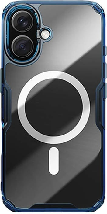 Mbështjellës Nillkin Nature TPU Pro Magnetic për iPhone 16 Plus, Blu