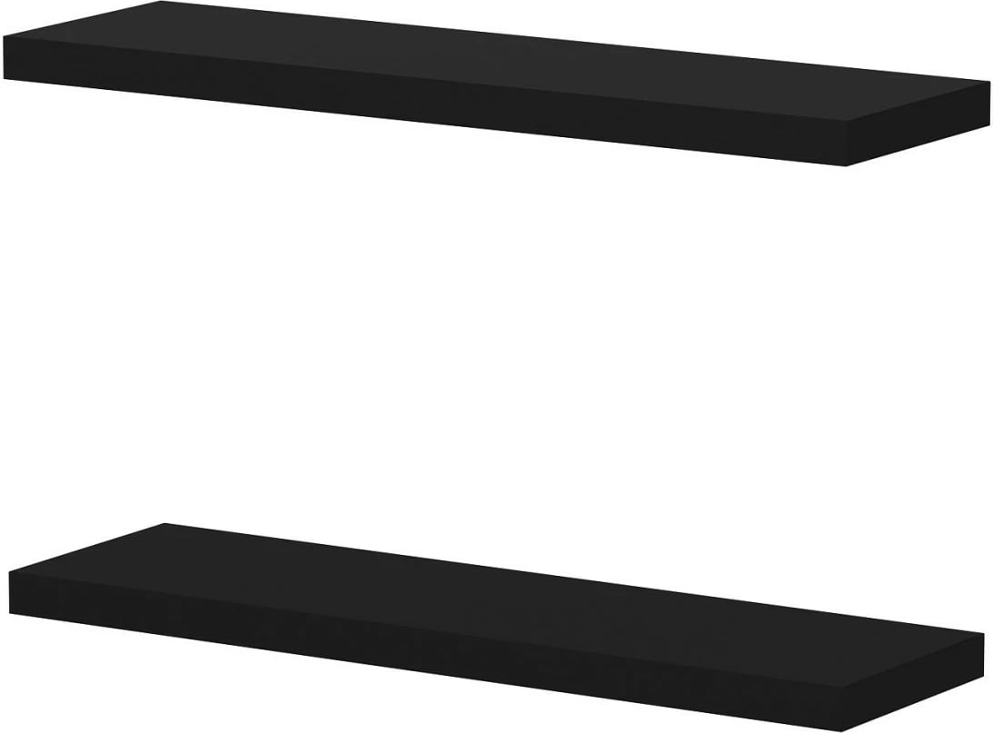 Raft muri, ngjyrë e zezë, Skye Decor Gizli2 80