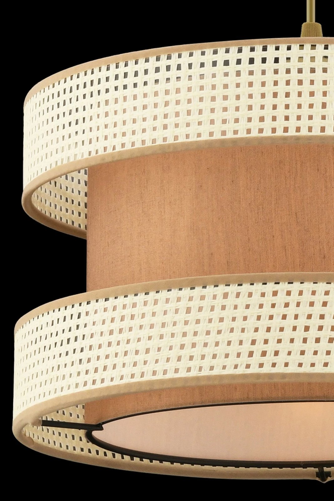 Llambë tavani Opviq, Halo, e bardhë dhe kafe Llambë tavani Opviq, Halo, e bardhë dhe kafe