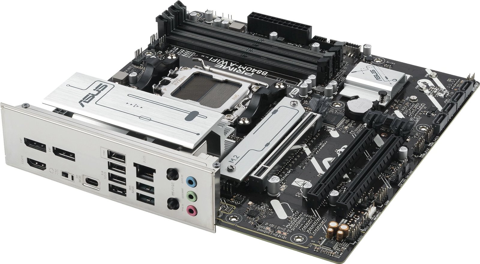 Pllakë amë ASUS Prime B840M-A WIFI, micro ATX, Bluetooth 5.3