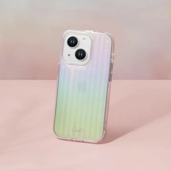 Mbështjellës UNIQ Coehl Linear për iPhone 14, Iridescent