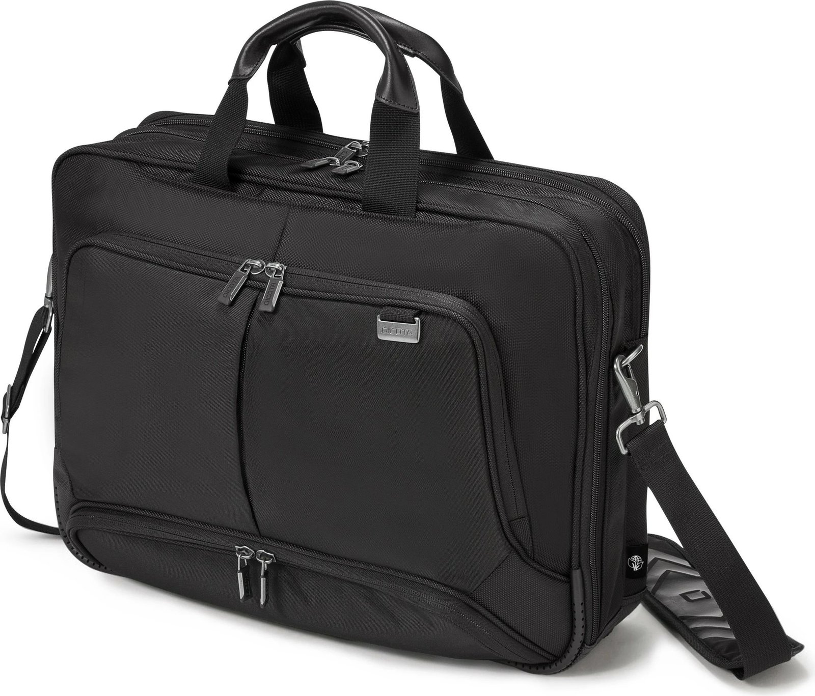 Çantë toploader DICOTA Eco Top Traveller PRO, 35.8 cm (14.1"), Ngjyrë e zezë