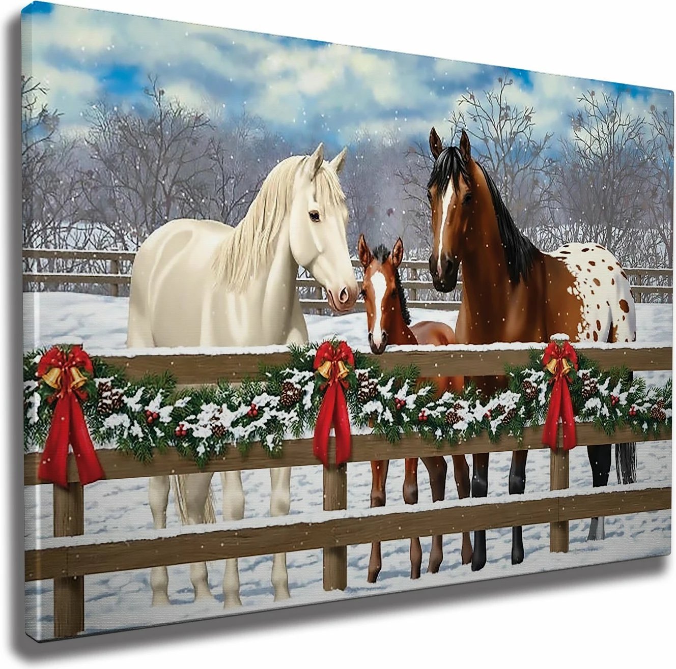 Pikturë dekorative në kanavacë Wallity, WY269, shumëngjyrëshe, 50x70cm