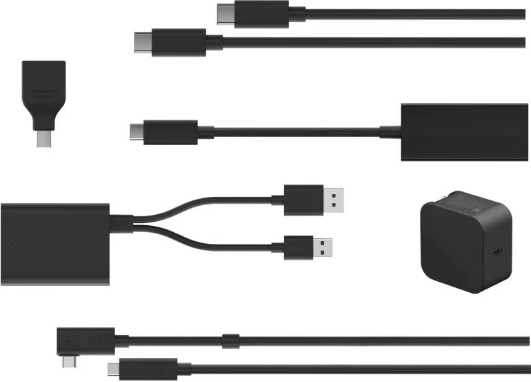 Set kabllo transmetimi me kabllo HTC VIVE Wired Streaming Kit, 5m, për DisplayPort, e zezë