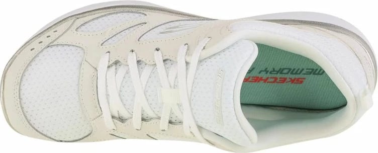 Atlete Skechers për femra, të bardha