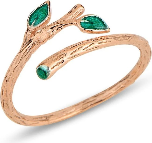 Unazë argjendi Jumeon, ngjyrë ari rozë, SGTL11908