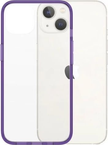 Mbështjellës PanzerGlass ClearCase për iPhone 13/14/15, transparent vjollcë