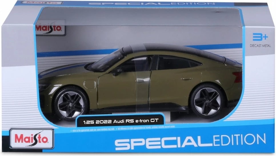 Model makine Maisto Audi RS E-Tron GT 2022, 1:25, Metal, Gjelbër