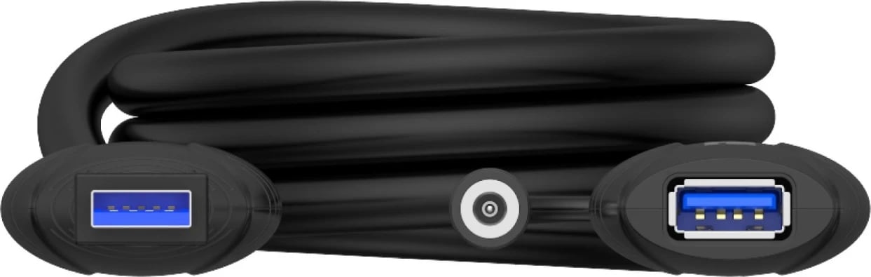 Kabllo USB Unitek, 15m, e zezë 