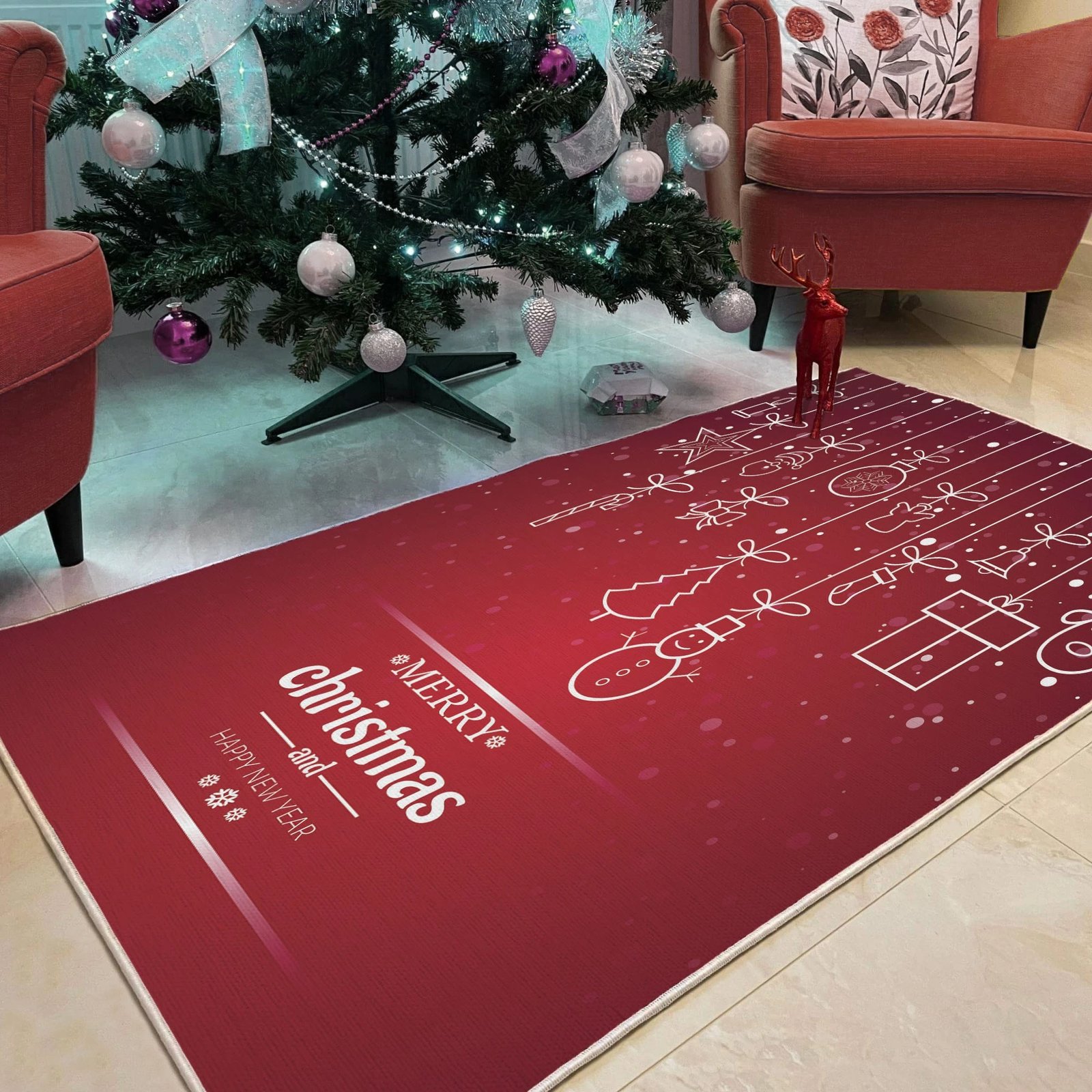 Qilim i kuq e bardhë, Conceptum Hypnose, Woopamuk422, 100x300cm