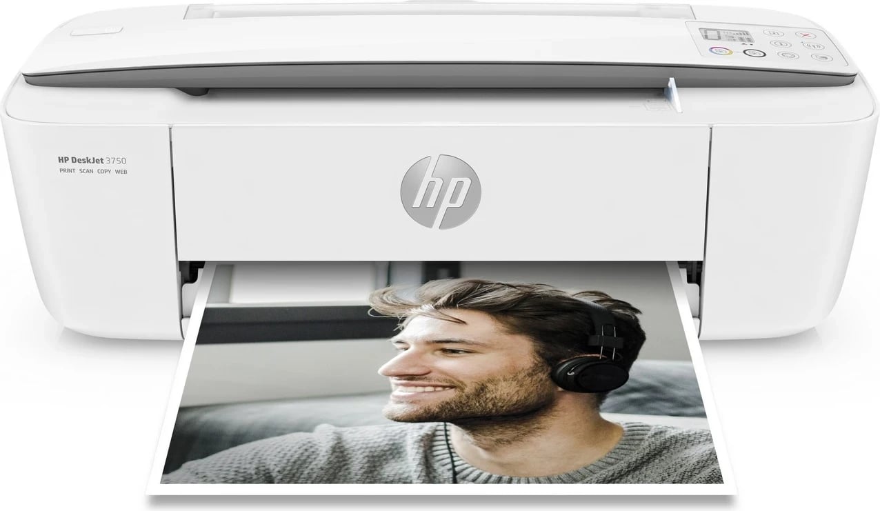 Printer HP DeskJet 3750, Wi-Fi, Apple AirPrint, i bardhë