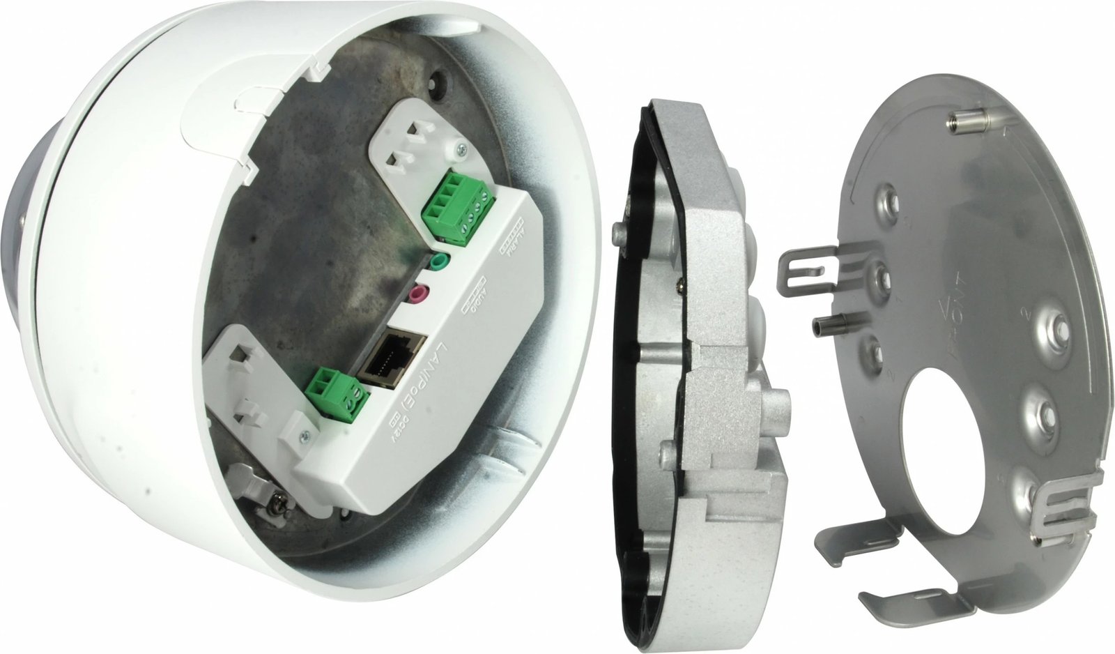 Kamerë IP LevelOne GEMINI Zoom Dome, 2-Megapixel, H.265, 4.3X Zoom Optik, dy-drejtim audio, e bardhë