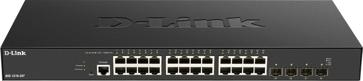 Switch rrjeti D-Link DXS-1210-28T, 24x10G, 1U, Managed, i zi