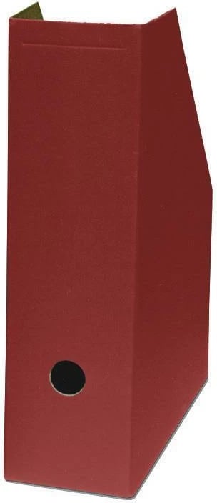 Mbajtës revista Next klasik, karton i fortë, 32x25x9cm, Burgundi