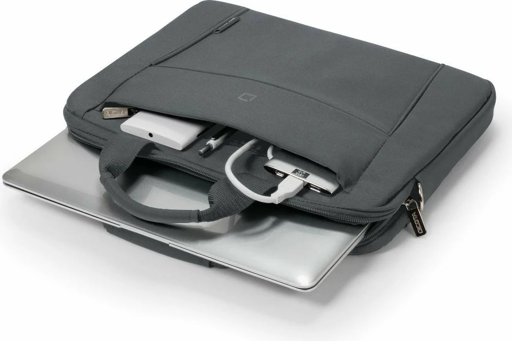 Çantë mesazhi DICOTA Slim Case Base 11-12.5, rrip shpatullash, gri
