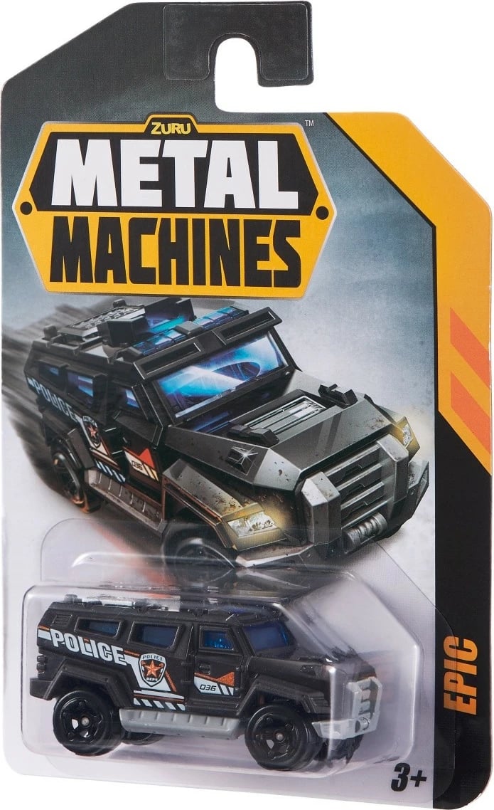 Set vetura lodër ZURU Metal Machines Auto Series 2, 24 copë, mix ngjyra