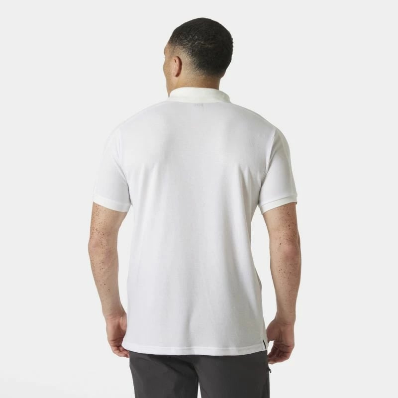 Maicë polo me zip për meshkuj Helly Hansen, e bardhë
