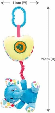Little Lot Lullaby Baby Elephant Pram Toy