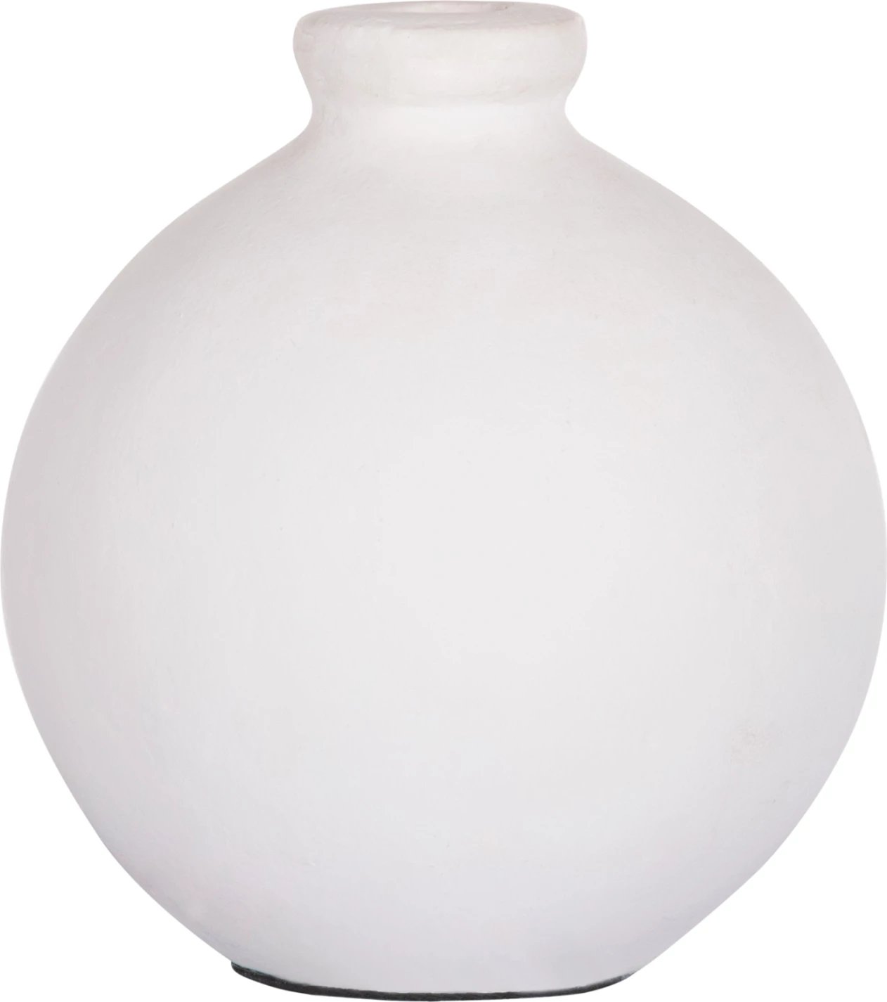 Vazo dekorative CLAYVON FH4410 terrakota ngjyrë bardhë 18x18x20Hcm