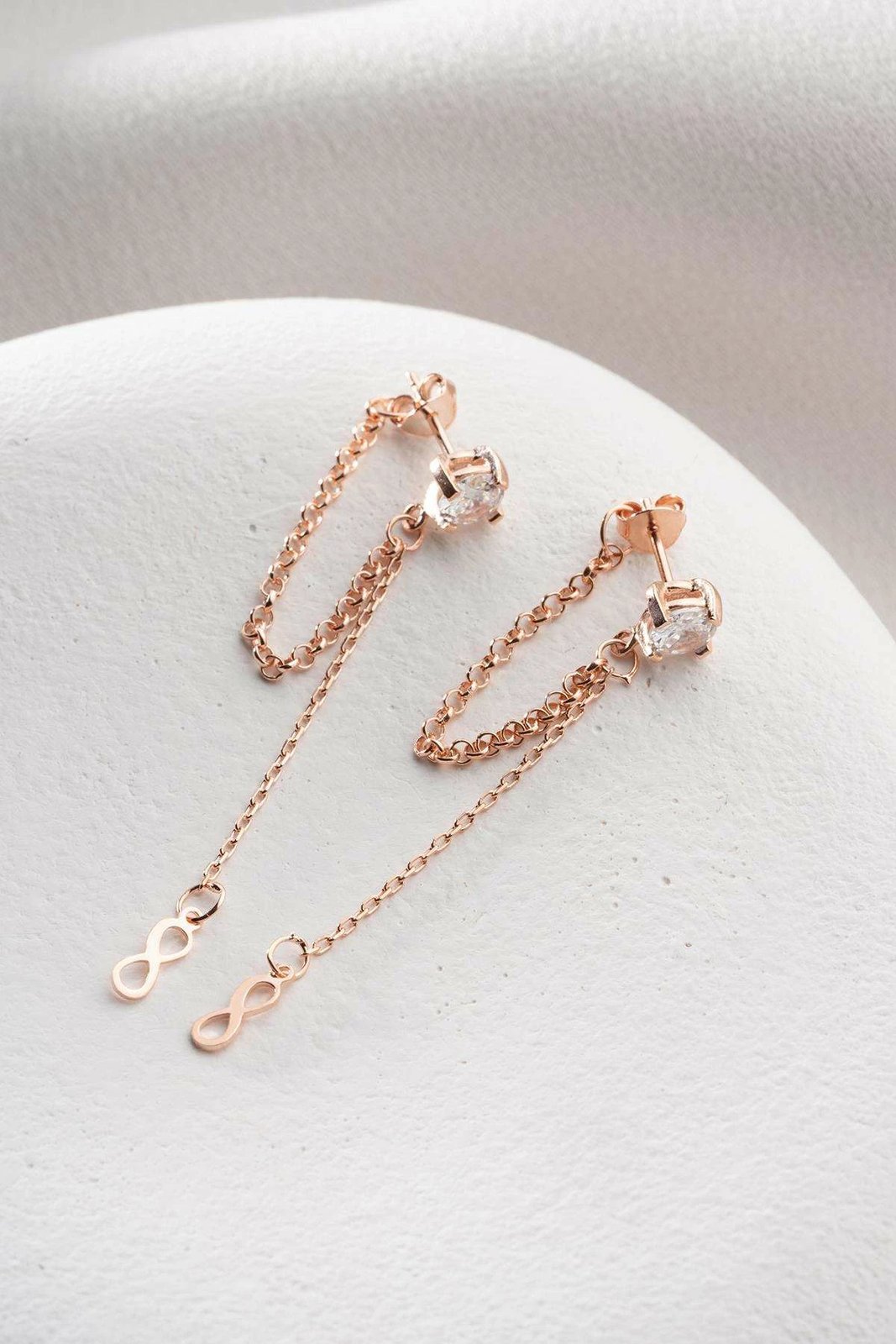 Vathë argjendi të hollë, ngjyrë ari rozë, Jumeon, NRZ1000277