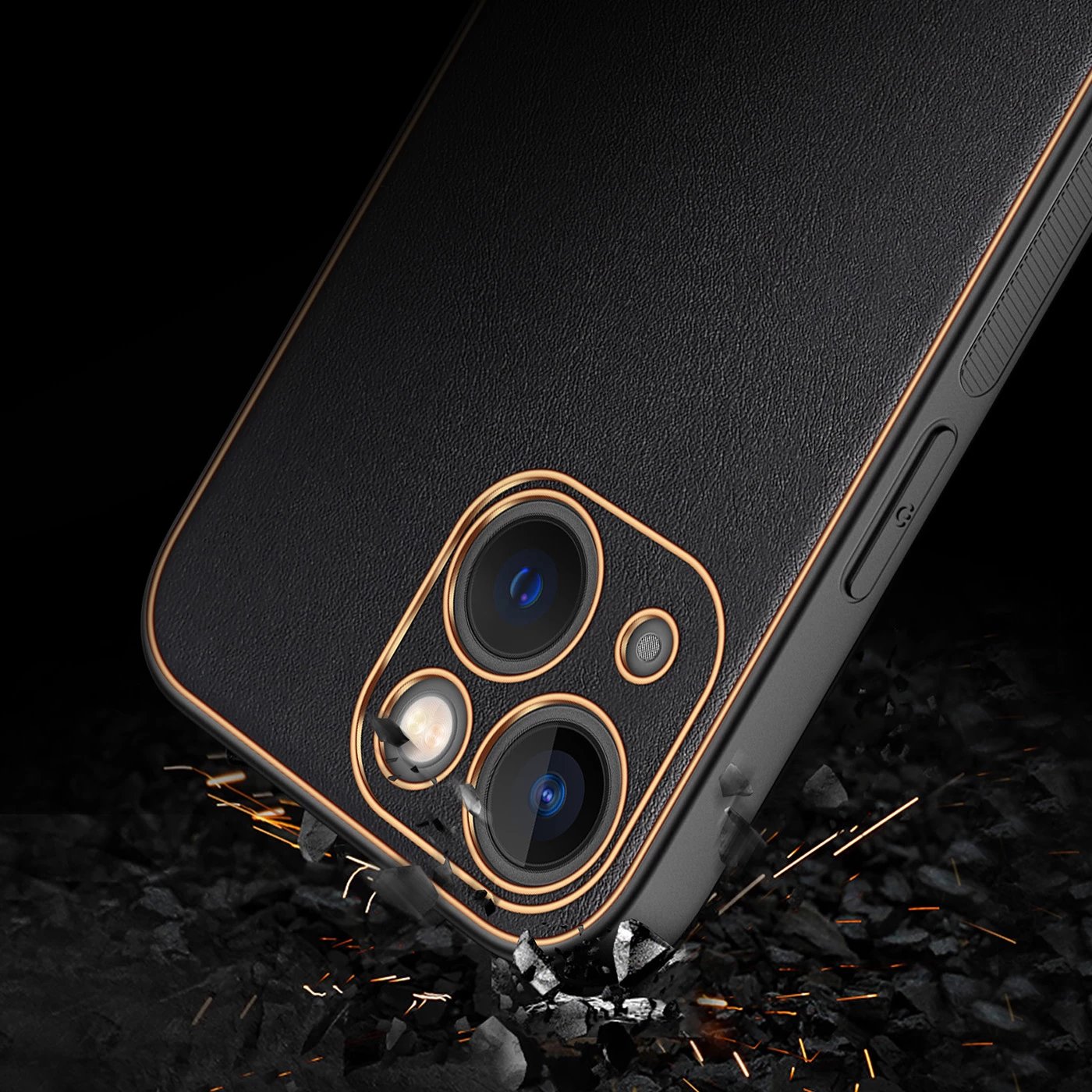 Mbështjellës Dux Ducis Yolo për iPhone 14 Plus, Zi