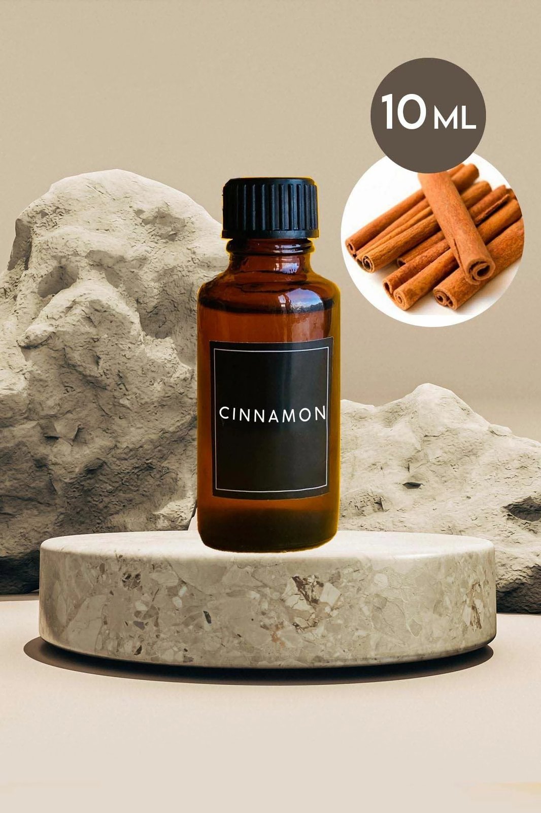 Esencë qiriu, aromë kanelle, Evila Originals, 10ml, ngjyrë kafe