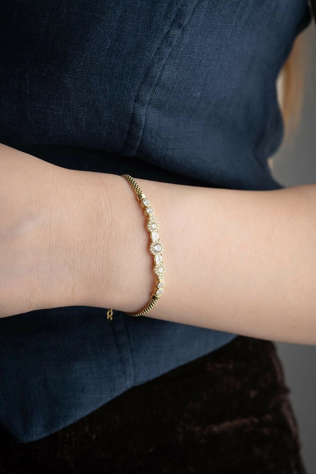 Byzylyk argjendi Jumeon, i veshur me ar, NRZ999443