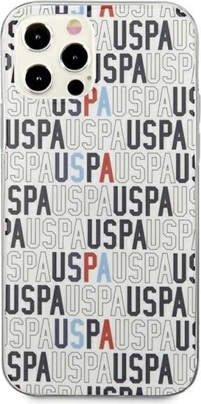 Mbështjellës U.S. Polo Assn. USHCP12MPCUSPA6 për iPhone 12/12 Pro, 6.1", i bardhë Mbështjellës U.S. Polo Assn. USHCP12MPCUSPA6 për iPhone 12/12 Pro, 6.1", i bardhë
