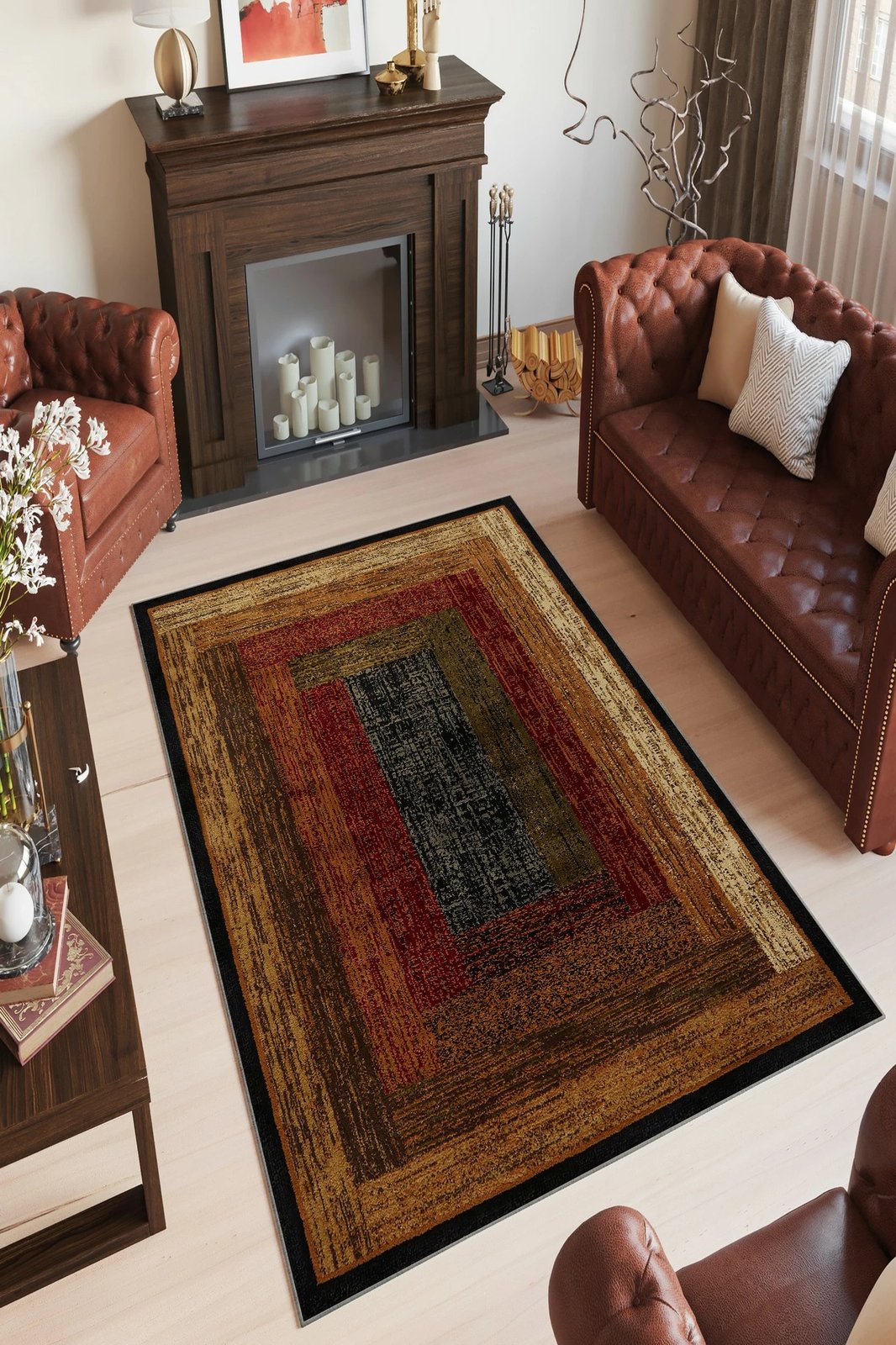 Qilim Conceptum Hypnose, shumëngjyrësh, 60x100cm, W1182