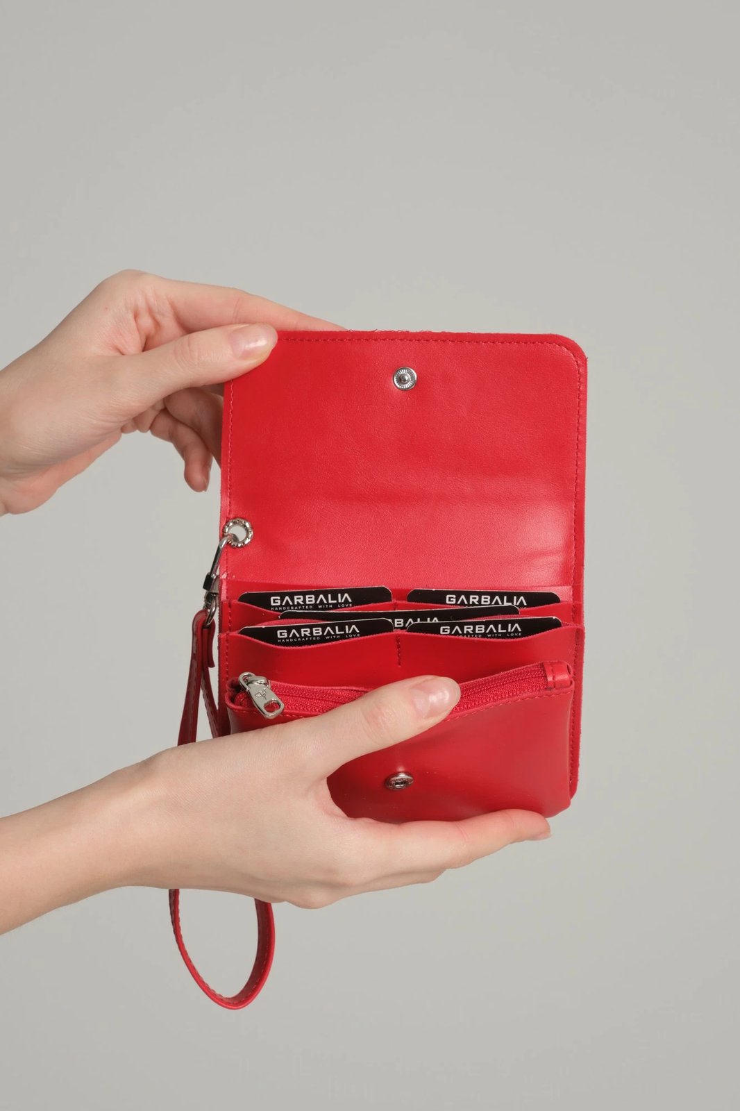 Portofol për gra, Zoozie Bags, i kuq