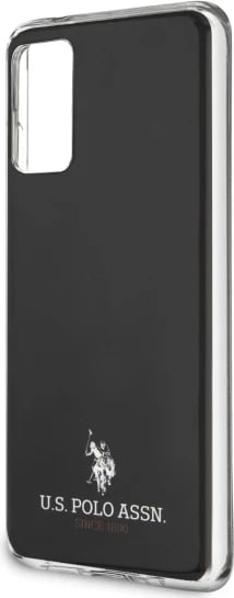 Mbështjellës U.S. Polo Assn. USHCS62TPUBK Shiny për Samsung Galaxy S20, i zi