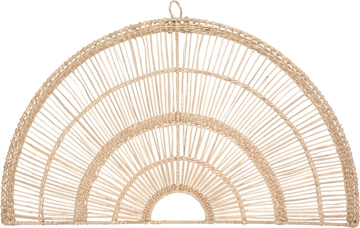 Dekor muri Padma pe rattan ngjyrë natyrale 60.7x1.5x35.5cm