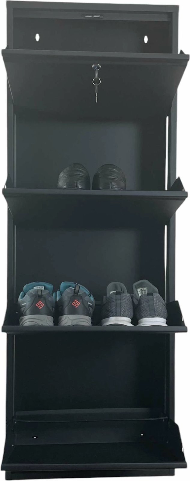Dollap për këpuca, ngjyrë e zezë, Skye Decor, Garda 4