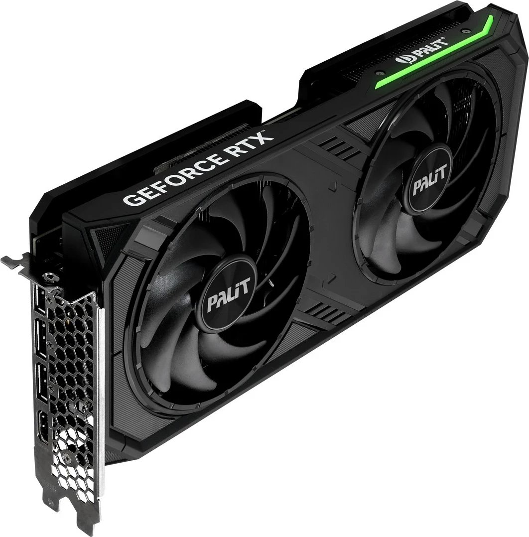 Kartelë grafike Palit NED407SS19K9-1043D, NVIDIA GeForce RTX 4070 SUPER, 12 GB, GDDR6X, E zezë