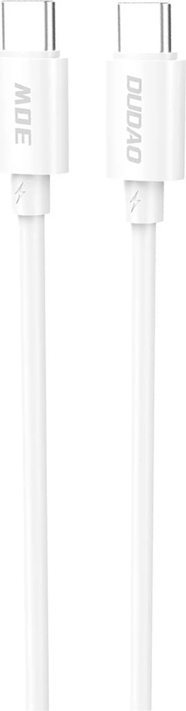 Kabllo USB-C në USB-C Dudao L4C, 2m, 30W, Bardhë