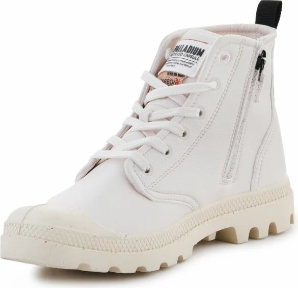 Këpucë Palladium për meshkuj dhe femra, të bardha