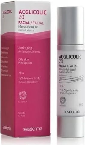 Xhel hidratues fytyre Sesderma Acglicolic 20 unisex 50ml